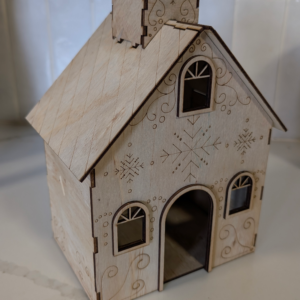 Medium Gingerbread Houses - Laser Cut - Individual Houses